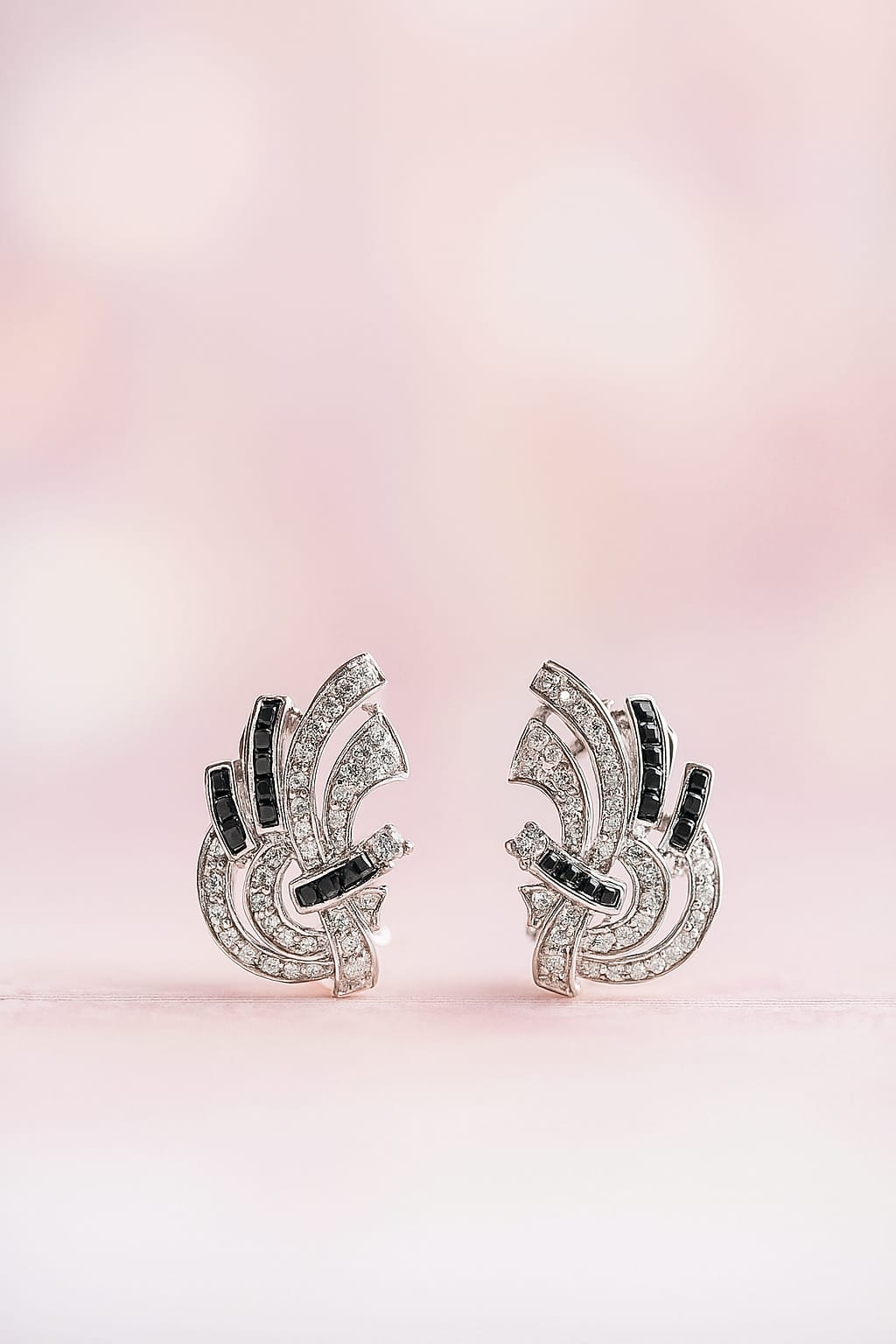 Black Diamond Earring