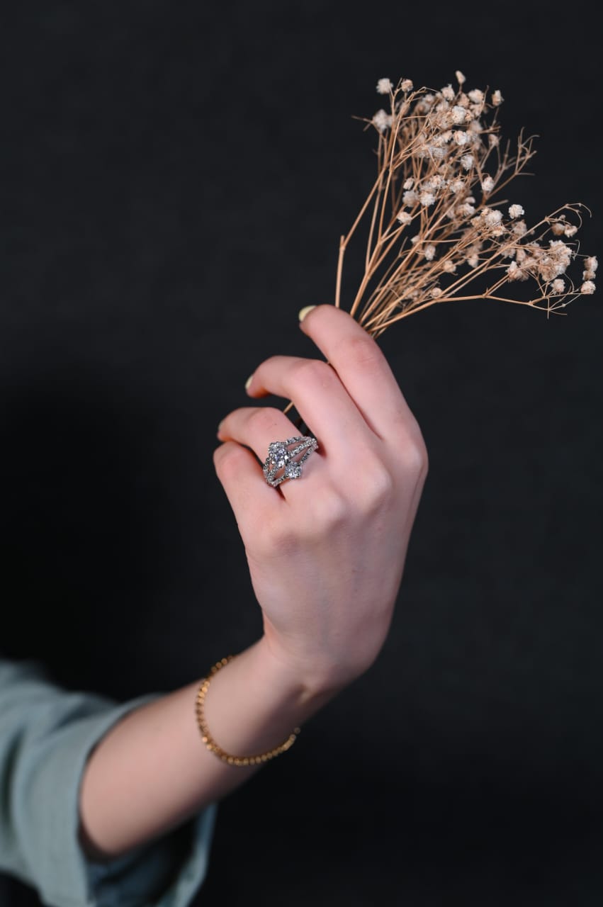 Silver Ring - Style HD11223