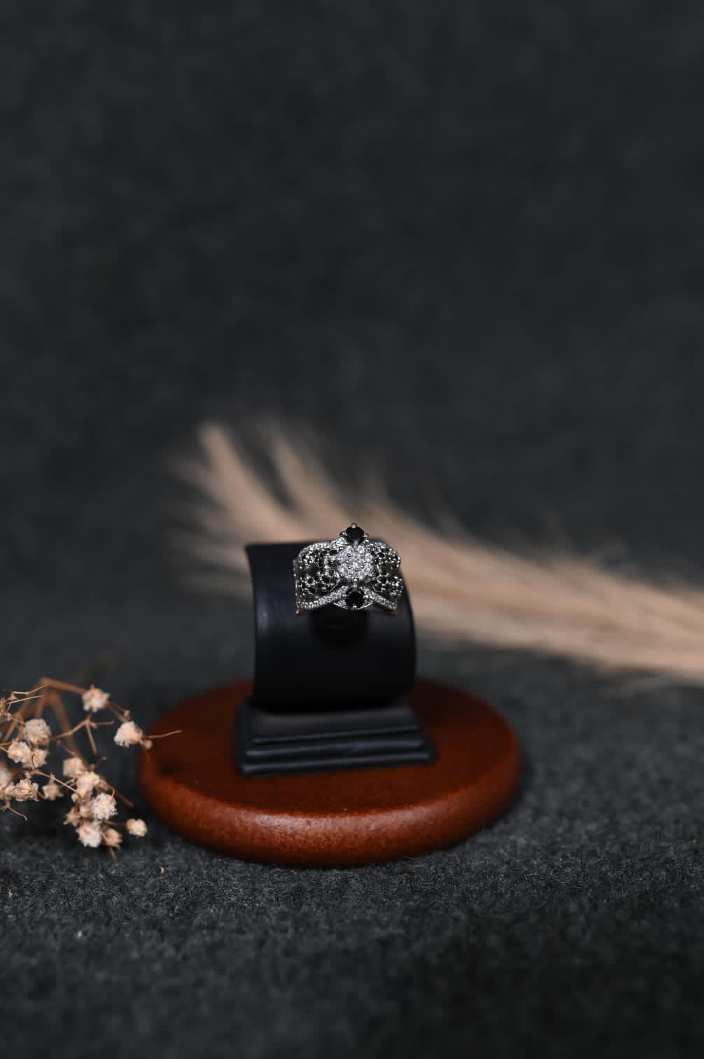 Oxidized Silver Ring