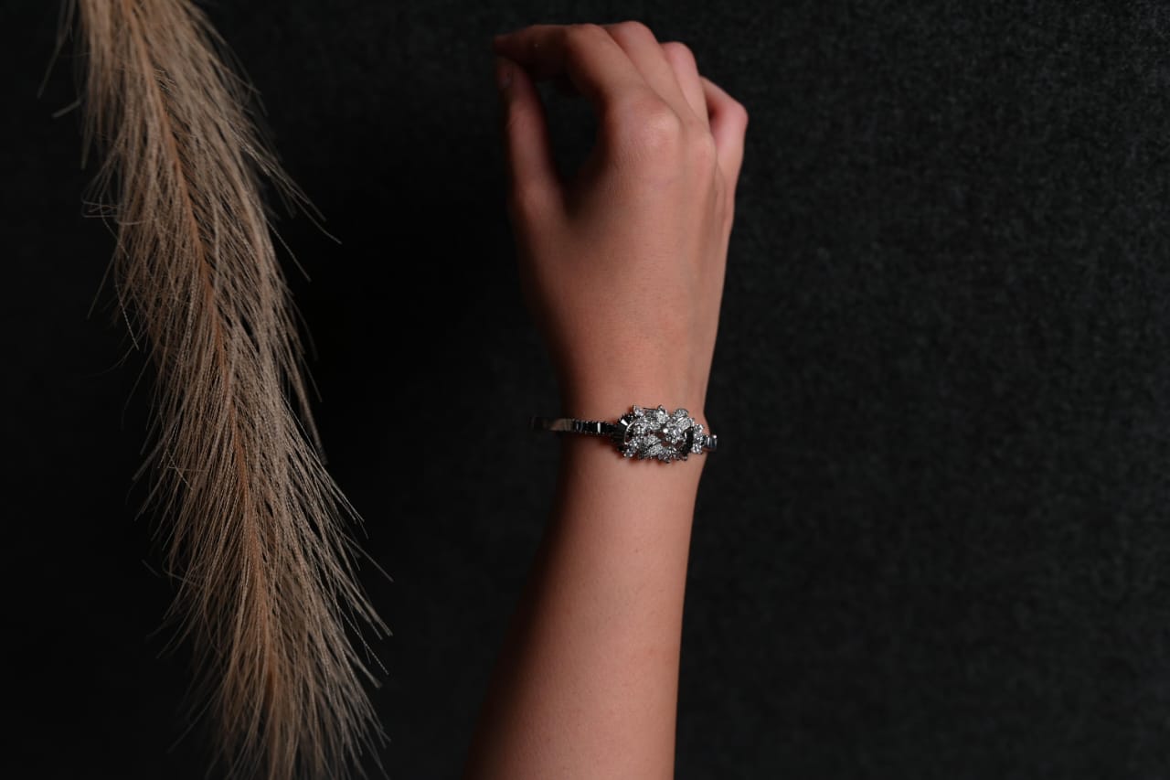 silver bracelet