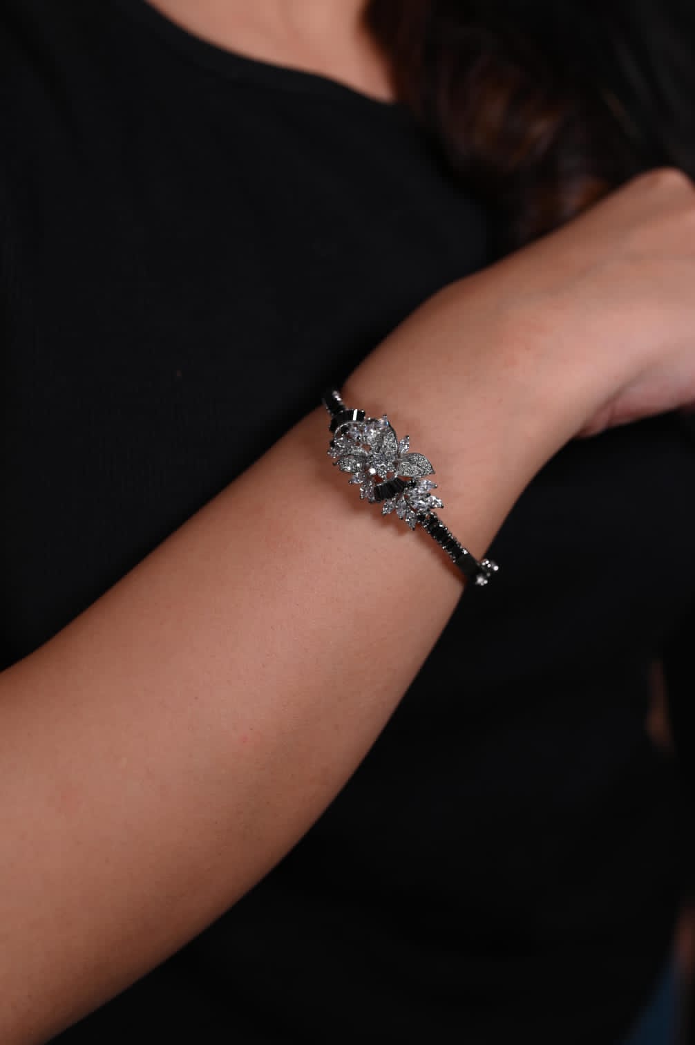 silver bracelet