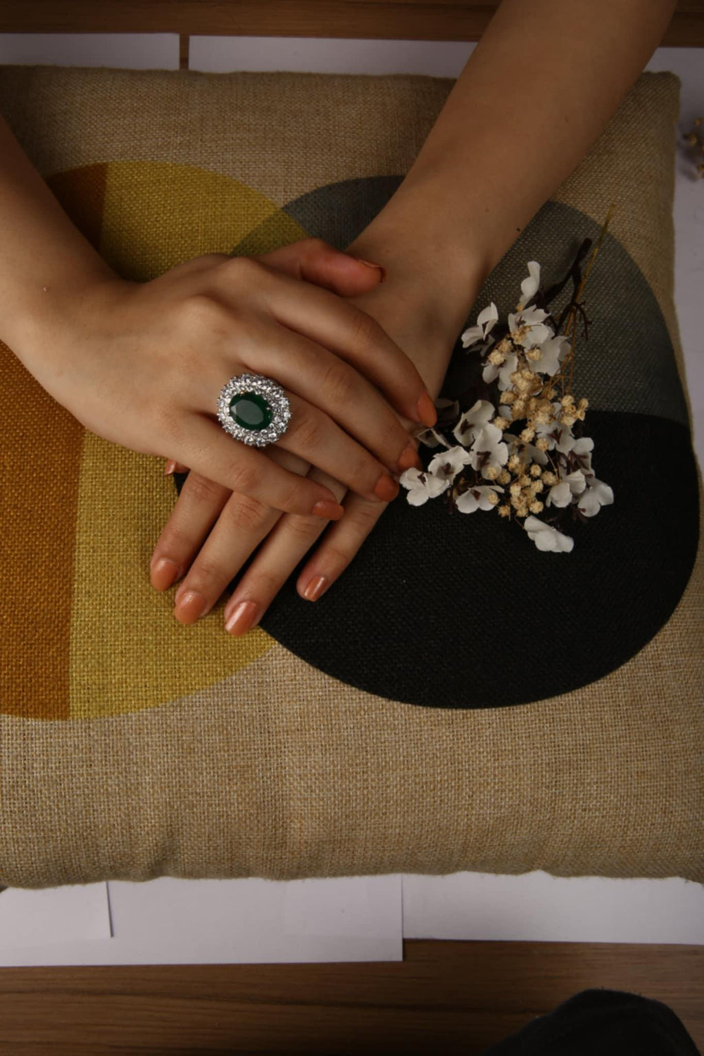 Emerald Elegance Rings
