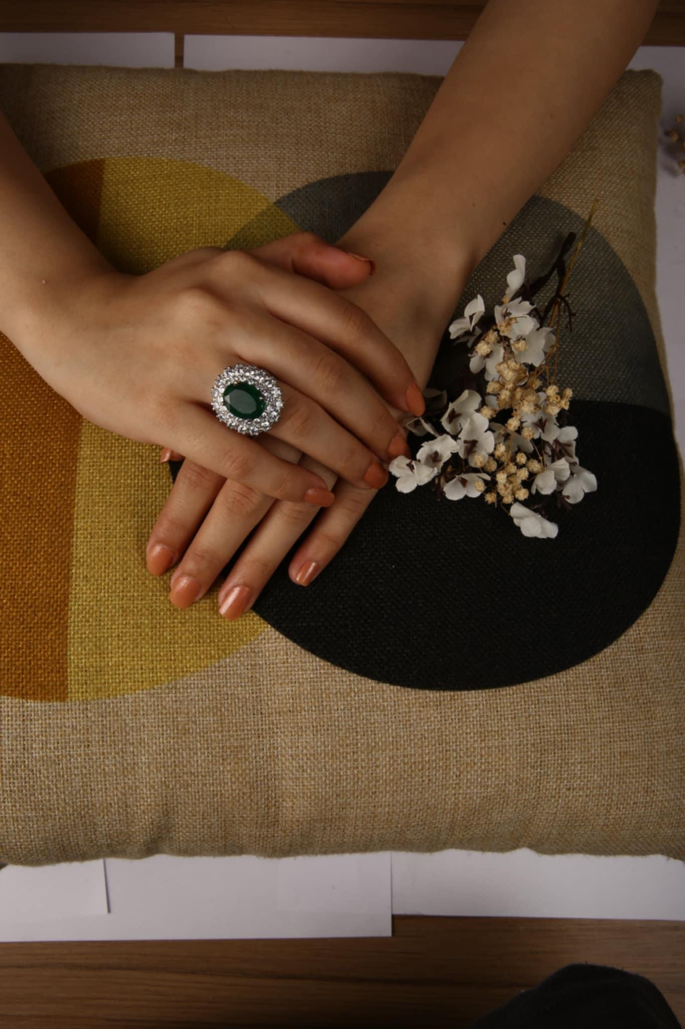 Emerald Elegance Rings