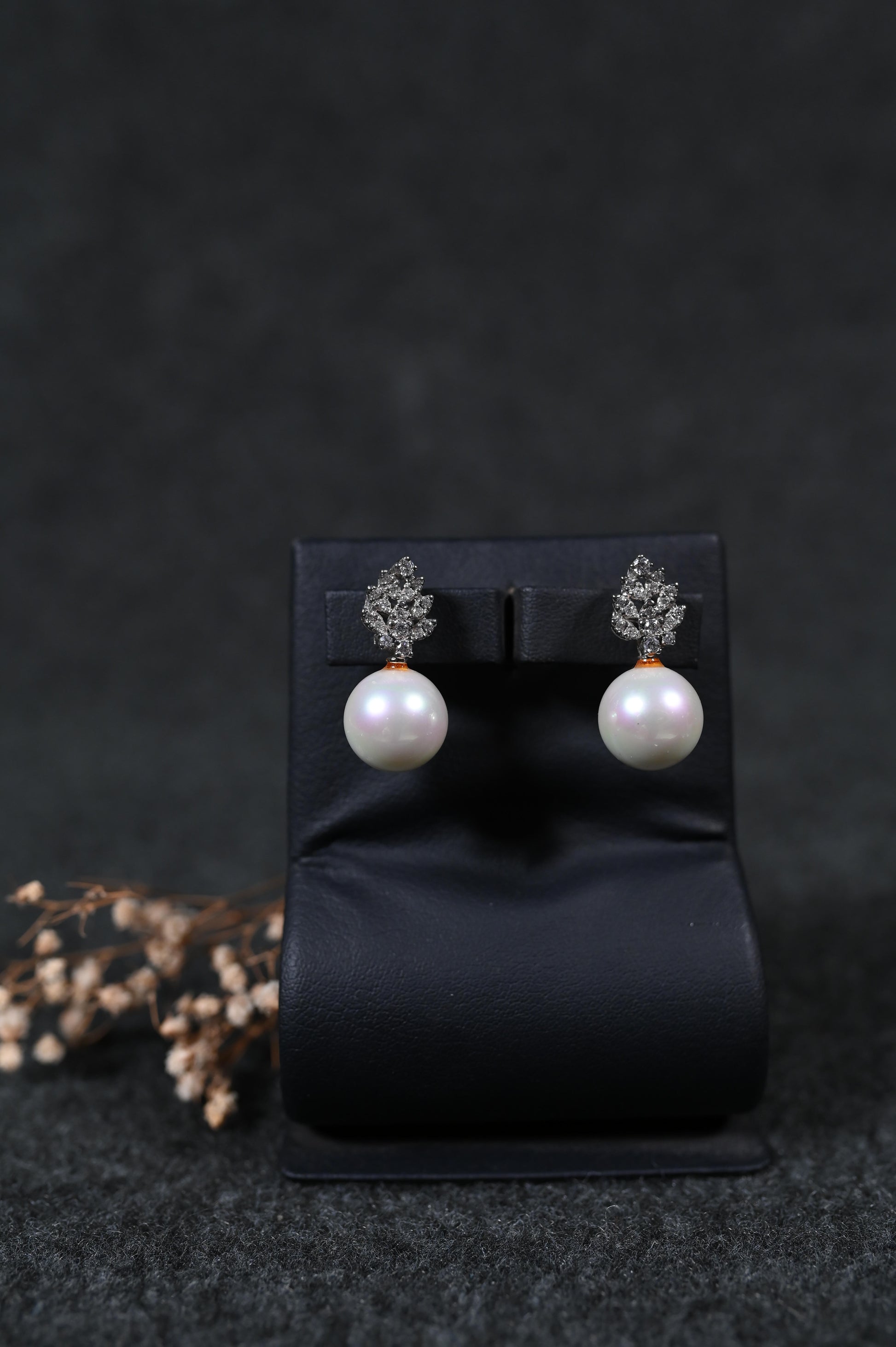 Elegance Pearl Blossom Earring