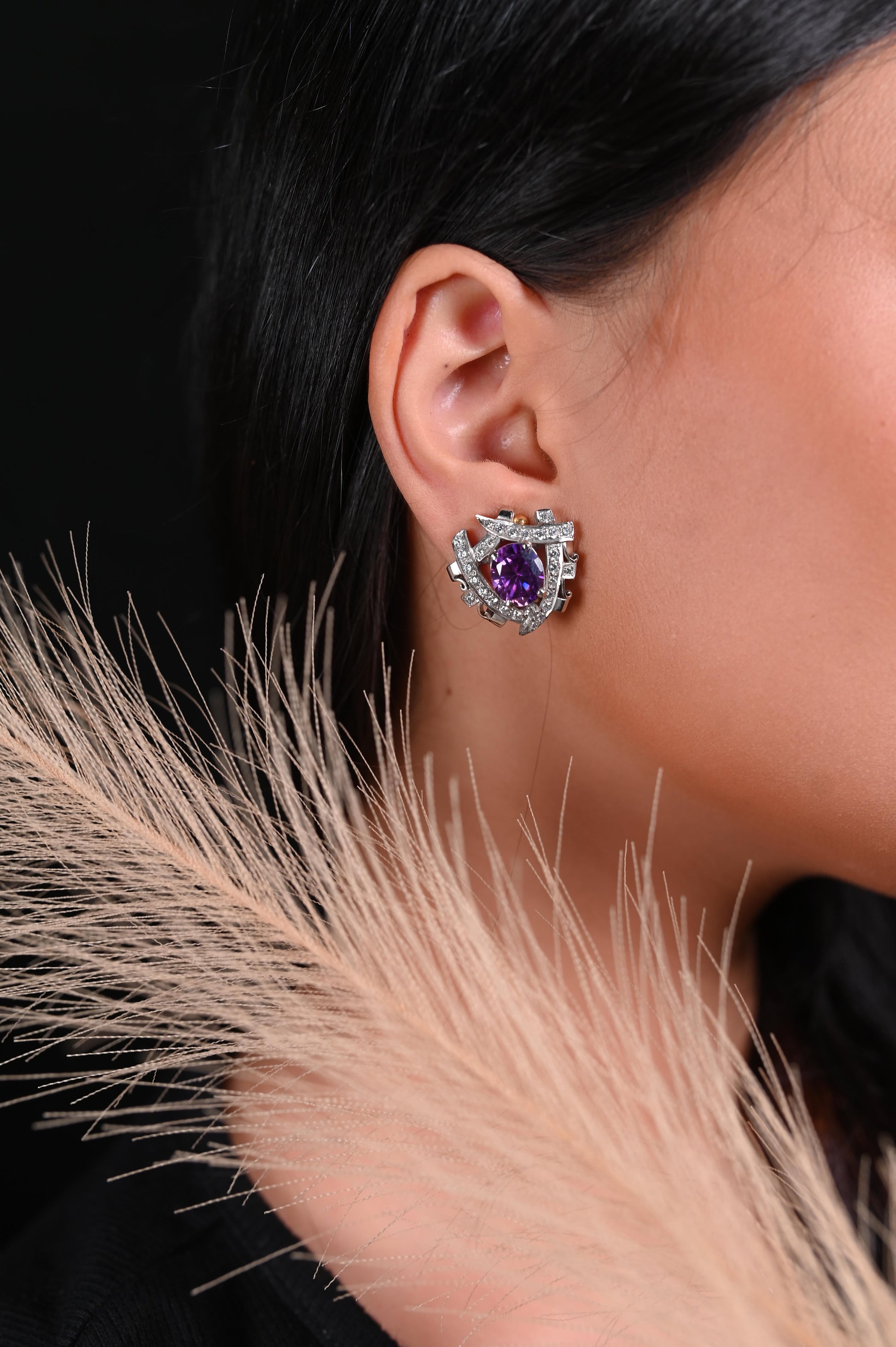 Regal Radiance Earring