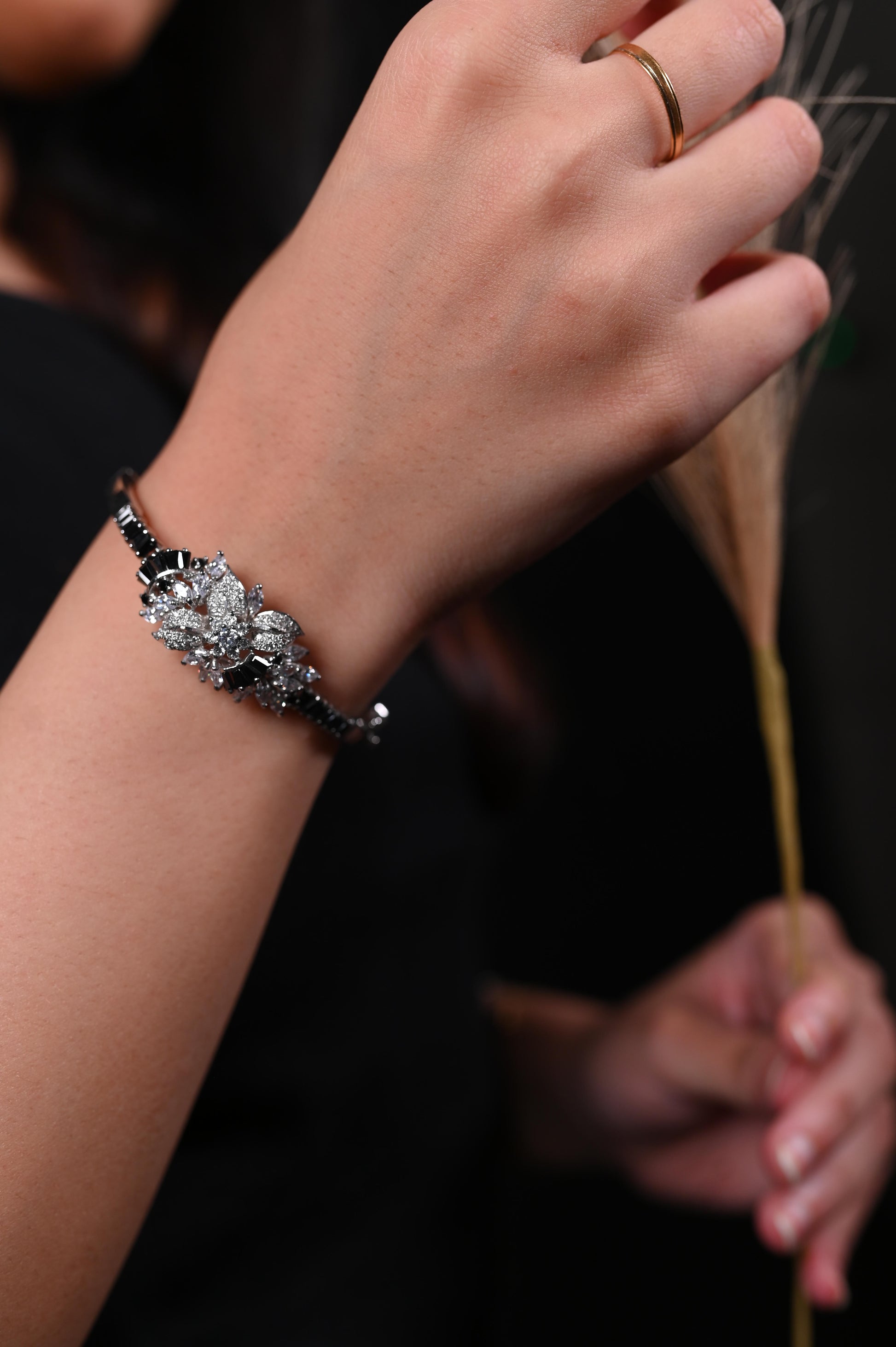 silver bracelet