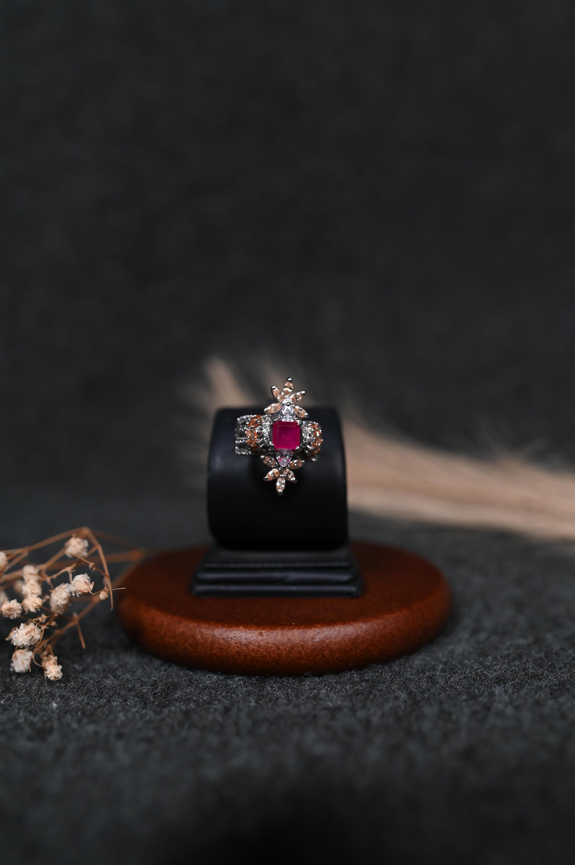 Rumi Silver Blossom Ring