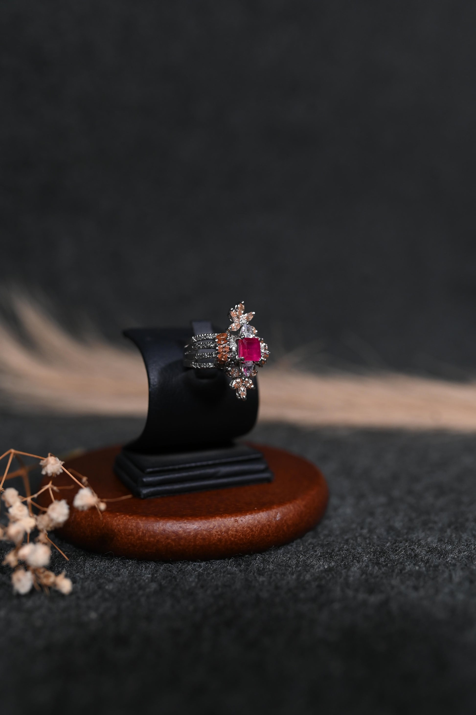 Rumi Silver Blossom Ring