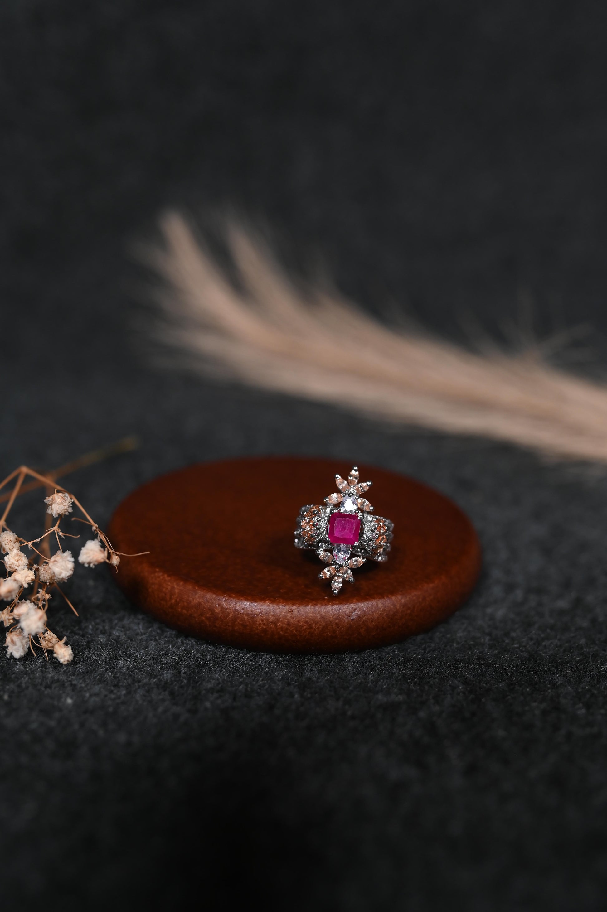 Rumi Silver Blossom Ring
