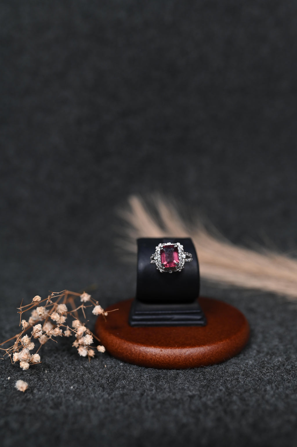 Rumi style silver ring