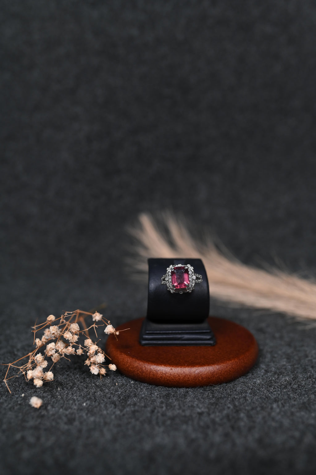 Rumi style silver ring