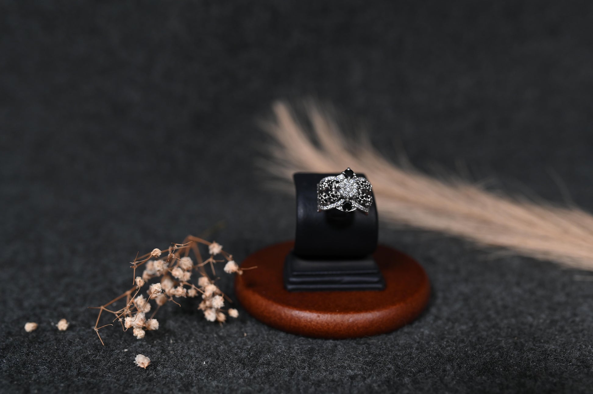 Oxidized Silver Ring