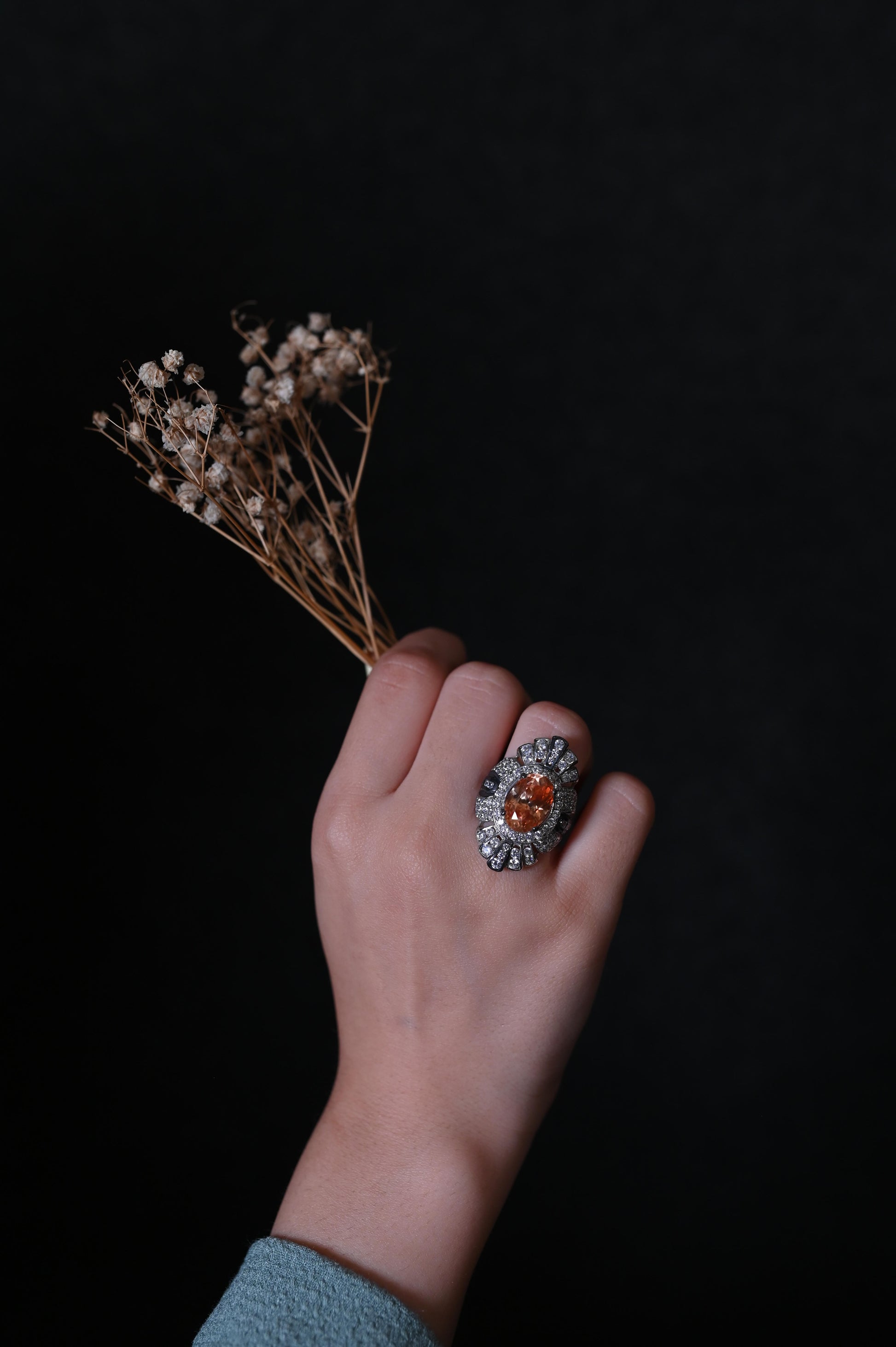 Gold Diamond Silver Rings