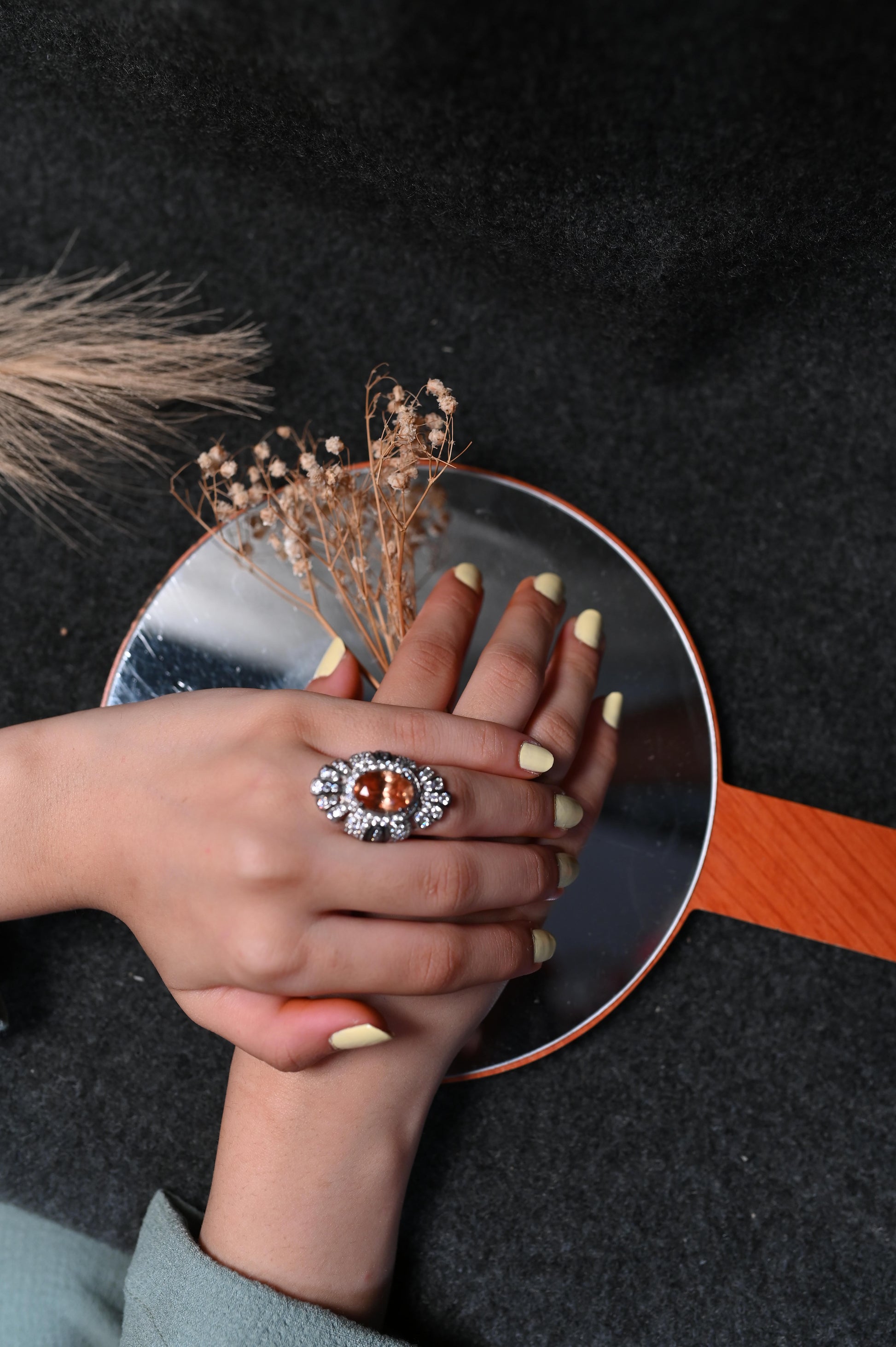 Gold Diamond Silver Rings